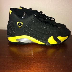 Air Jordan 14s. Thunder 14s